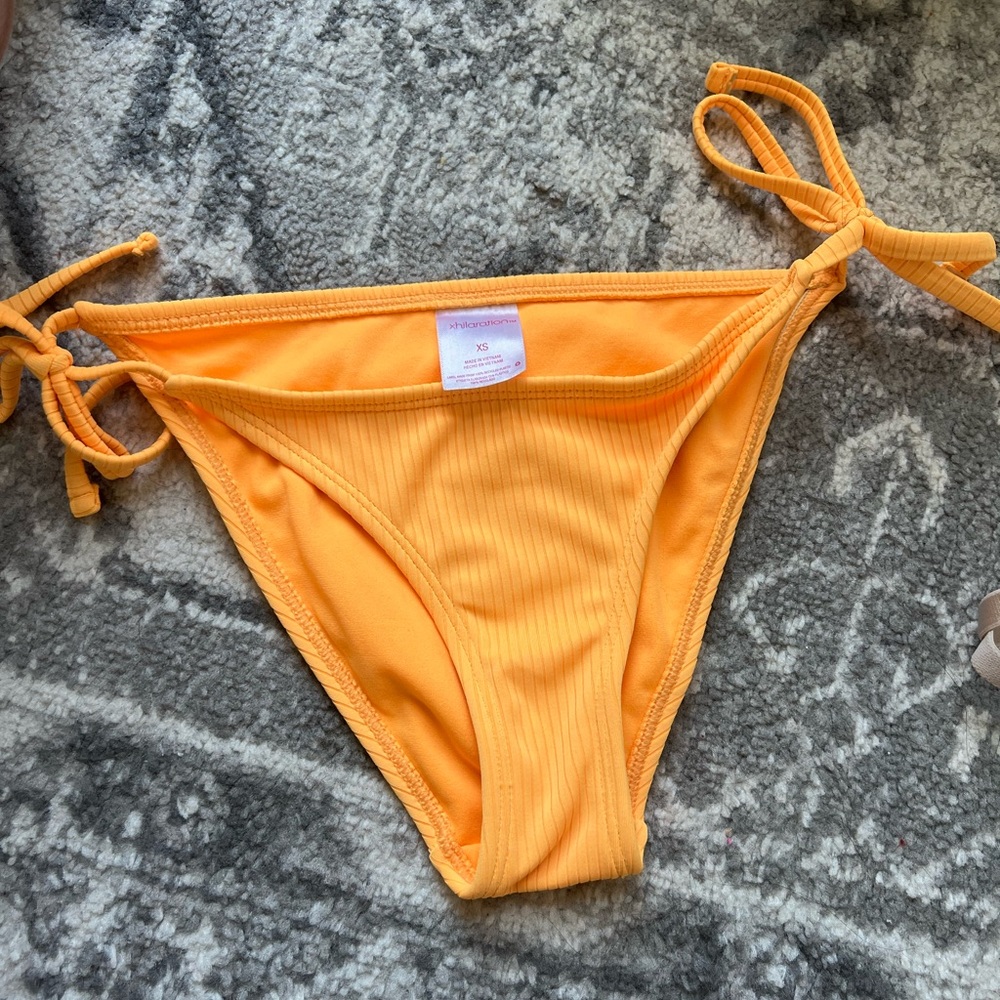 Target Women's Orange Tie Bikini Bottoms